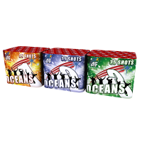 Oceans 3 Barrage Pack (3 Fireworks)
