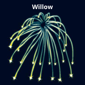 Willow Firework Effect