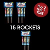 Astro Rockets (3 For 2 Deal)