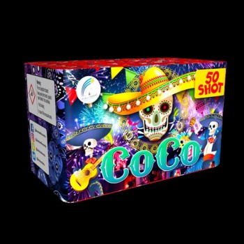 Coco Roman Candle Cake (50 Shots)