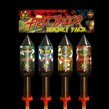 First Blood Rockets (Pack of 4)