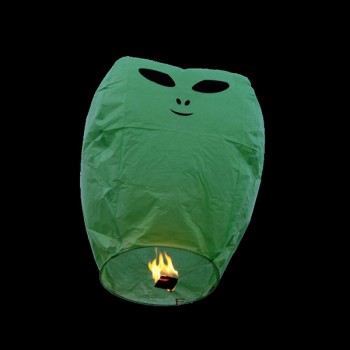 Alien Head Sky Lantern