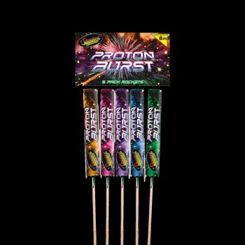 Proton Burst Rockets (Pack of 5)