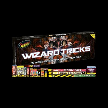 Wizard Tricks Selection Box (15 Garden fireworks)