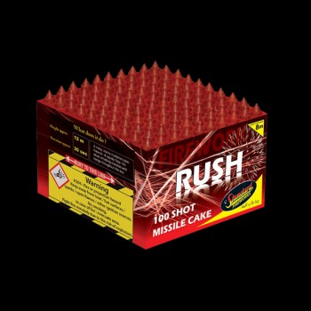 Rush Roman Candle Missile Cake (100 Shot)