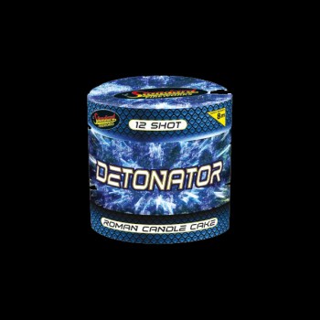 Detonator Roman Candle Cake (12 Shot)