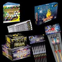 Extra Large Garden Fireworks Package 200