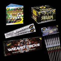 Medium Garden Fireworks Package 100