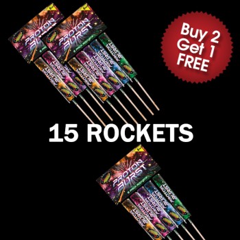 Proton Burst Rockets (3 For 2 Deal)