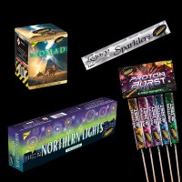 Small Garden Fireworks Package 50