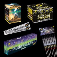 Medium Garden Fireworks Package 100