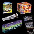 Medium Garden Fireworks Package 100