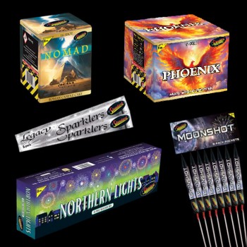 Medium Garden Fireworks Package 100 Medium Garden Fireworks Package 100
