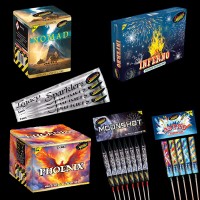 Large Garden Fireworks Package 150