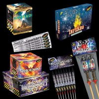 Extra Large Garden Fireworks Package 200