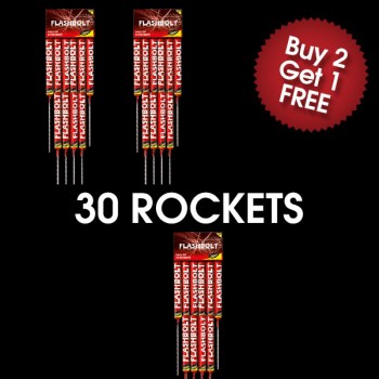 Flashbolt Rockets (3 For 2 Deal) Flashbolt Rockets (3 For 2 Deal)