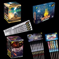 Large Garden Fireworks Package 150