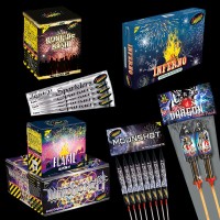 Extra Large Garden Fireworks Package 200