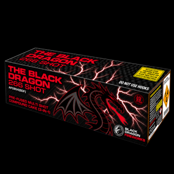 The Black Dragon Single Ignition (266 Shots - 3in1 Cake)