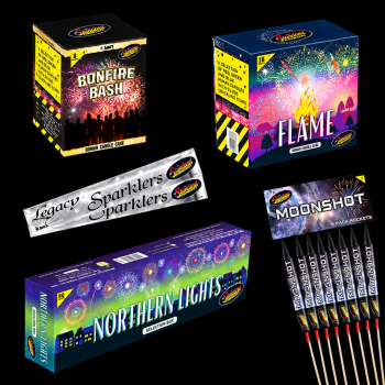 Medium Garden Fireworks Package 100