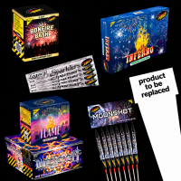 Extra Large Garden Fireworks Package 200