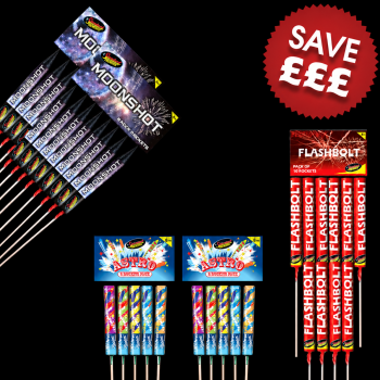 Fireworks Rocket DIY Display 100
