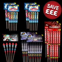 Fireworks Rocket DIY Display 250