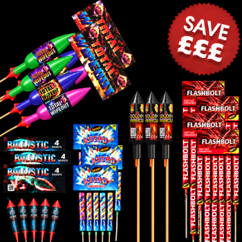 Fireworks Rocket DIY Display 500