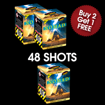 Nomad Roman Candle Cake (3 For 2 Deal)