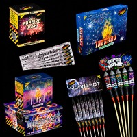 Extra Large Garden Fireworks Package 200
