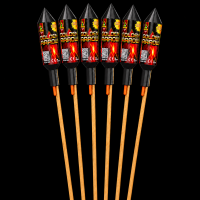 Golden Arrow Rocket (Pack of 6)