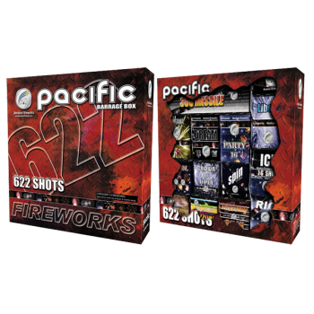Pacific Barrage Pack (14 Fireworks) Pacific Barrage Pack (14 Fireworks)