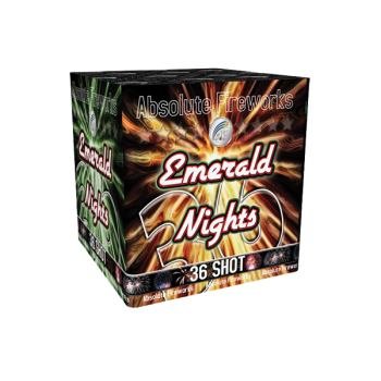 Emerald Nights Roman Candle Cake