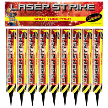 BCUK Laser Strike Shot Tubes (9 Pack)