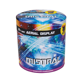 Mistral Roman Candle Cake (24 Shots)