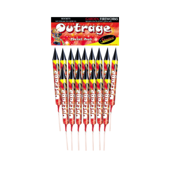 Outrage Rockets (Pack of 16)