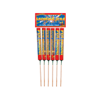 BCUK Shooting Star Rockets (Pack of 6)