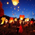 Heart Shaped Sky Lantern