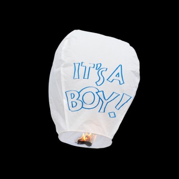 It's a Boy Sky Lantern