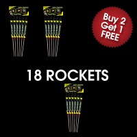 Glitter Burst Rockets (3 For 2 Deal)