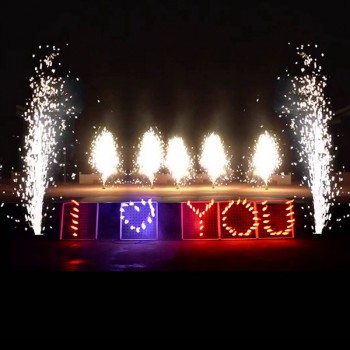 'I LOVE YOU' Fireworks Display Board 