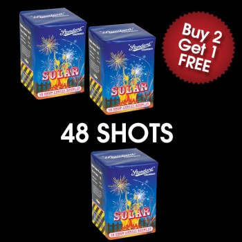Solar Multi-Effect Roman Candle Mine Cake (3 For 2 Deal)
